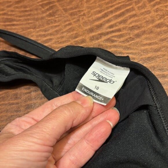 Speedo Endurance Women's Flyback One Size 10 Black - Picture 5 of 6